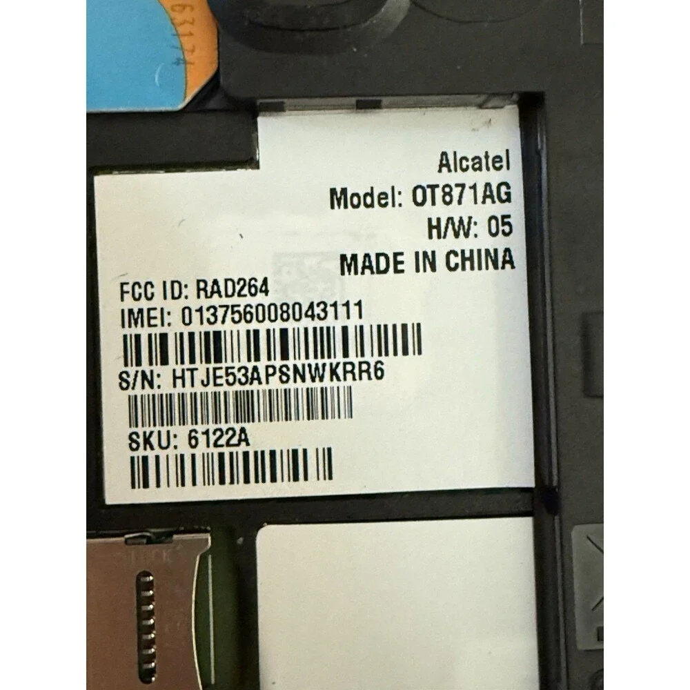 Alcatel OT871AG - AT&T ( No Power ) Parts Or Fixing